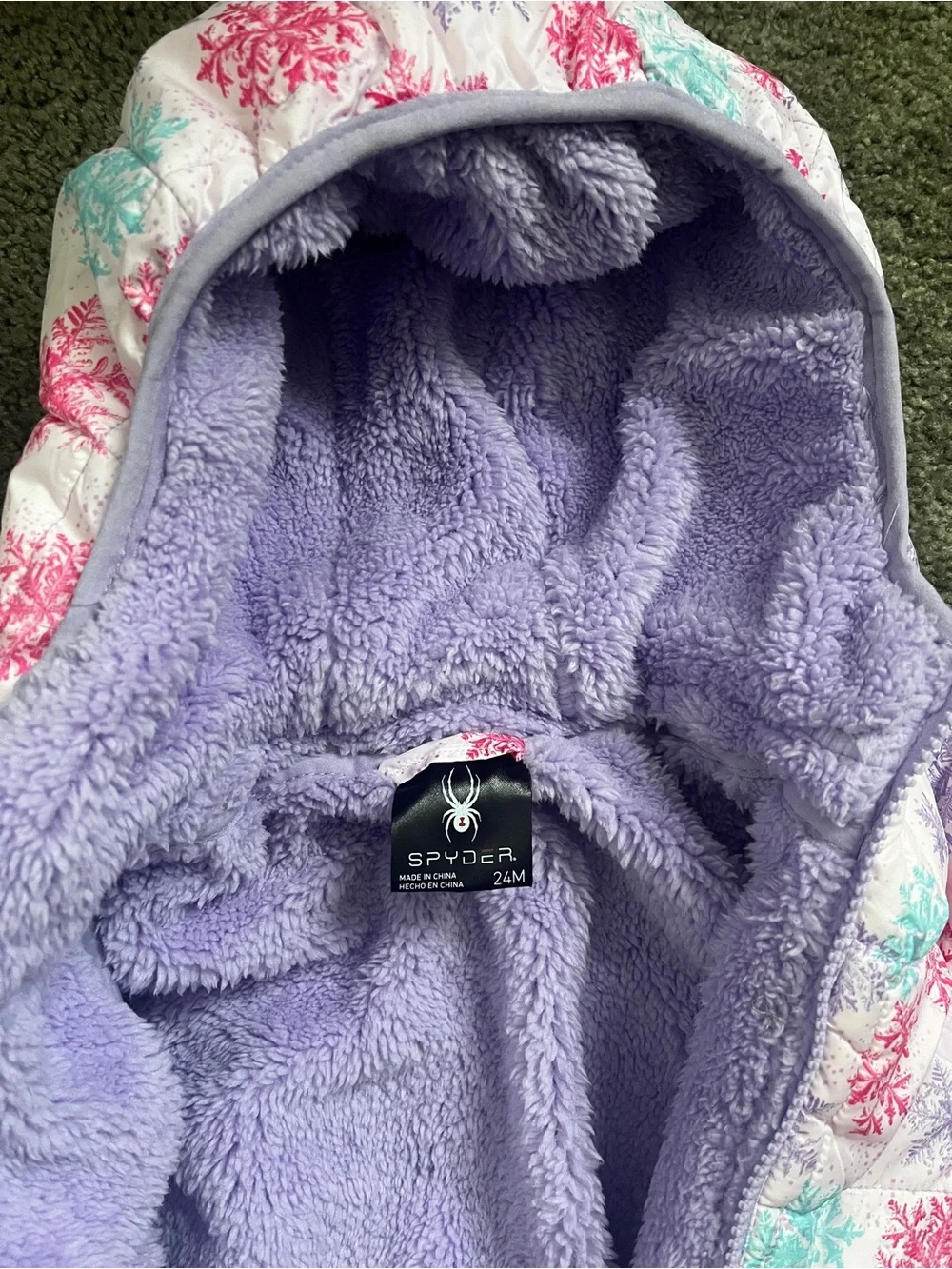 Spyder quilted one
